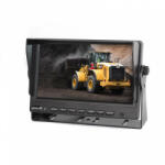 TSS Group Autós 7"-os LCD monitor 4 videó bemenettel 12-24 V TFT7HD2 (TFT7HD2)
