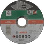 Bosch Disc de taiere, varianta dreapta, inox D- 115 mm- grosime- 1, 6 mm - Cod producator : 2609256321 - Cod EAN : 3165140591737 - 2609256321 (2609256321) Disc de taiere
