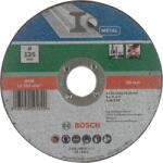 Bosch Disc de taiere, varianta dreapta metal D- 125 mm- grosime- 2, 5 mm - Cod producator : 2609256317 - Cod EAN : 3165140591690 - 2609256317 (2609256317) Disc de taiere