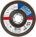 Bosch Disc de slefuire evantai X431, Standard for Metal 125 mm, 22, 23 mm, 80 - Cod producator : 2608603658 - Cod EAN : 3165140744096 - 2608603658 (2608603658)