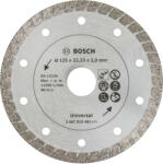 Bosch Disc de taiere diamantat Turbo, 125 mm - Cod producator : 2607019481 - Cod EAN : 3165140415996 - 2607019481 (2607019481) Disc de taiere
