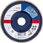 Bosch Disc de slefuire evantai X431, Standard for Metal 125 mm, 22, 23 mm, 120 - Cod producator : 2608601277 - Cod EAN : 3165140786744 - 2608601277 (2608601277)