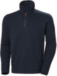 Helly Hansen KENSINGTON FÉLCIPZÁRAS KÖTÖTT POLÁR PULÓVER, sötétkék, XS (72251_590-XS)