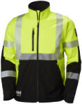 Helly Hansen ICU JÓL LÁTHATÓSÁGI SOFTSHELL KABÁT, sárga, M (74272_369-M)
