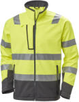 Helly Hansen ALNA 2.0 JÓL LÁTHATÓSÁGI SOFTSHELL KABÁT, sárga, 3XL (74095_369-3XL)