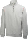 Helly Hansen OXFORD FÉLCIPZÁRAS PULÓVER, szürke, 4XL (79027_950-4XL)