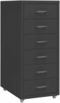 vidaXL Fișet mobil, antracit, 28x41x69 cm, metal (335919) Dulap arhivare