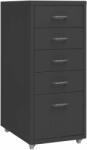vidaXL Fișet mobil, antracit, 28x41x69 cm, metal (335915) Dulap arhivare