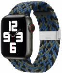 Apple Watch Series 2/3/4/5/6/7/8/9/Ultra/SE (42/44/45/49 mm) okosóra szíj - Color 4, fonott szövet szíj (strech)