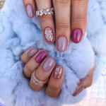 Diamond Cosmetics Gél Lakk - DN187 - Levendula - Zselé lakk