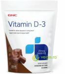 GNC Vitamina D3 (Caramele cu Aroma de Ciocolata) 1000ui 60buc