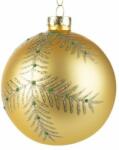  145b üveg karácsonyfa gömb Arany 8 cm