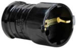 brennenstuhl védöérintkezös csatlakozó 230V/16A fekete (1081590512)