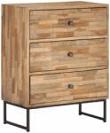 vidaXL Servantă, 60 x 30 x 75 cm, lemn de tec reciclat (246079) Comoda