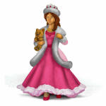 Papo figurina pritesa cu caine (PAPO39164) - bekid Figurina