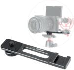  ULANZI PT-5 vlogger tartókonzol fényképezőhöz/mobiltelefonhoz 1/4 menettel, vakupapucs foglalattal (1312)
