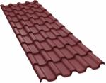 BILKA Tigla metalica BILKA model Romanic Mat Ral 3005 Visiniu Inchis 0.50mm (4379)