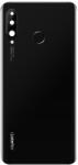 Huawei akkufedél FEKETE Huawei P30 Lite (Nova 4e) (02352RPV)