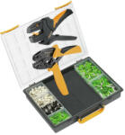 Weidmüller 9025850000 CRIMP-SET 16 Krimp készlet Krimpelő szerszám készlet, Krimpelő szerszám: PZ 16, Csupaszoló szerszám: STRIPAX 16, Krimpelési tartomány, min. : 60, Sínkód: Weidmüller (9025850000)