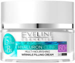 Eveline Cosmetics Hyaluron Clinic tápláló regeneráló nappali és éjszakai krém érett bőrre 50ml