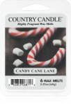 Country Candle Candy Cane Lane ceară pentru aromatizator 64 g