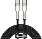 Baseus Cablu USB-C la USB-C Baseus Cafule, 100W, 2m (negru)