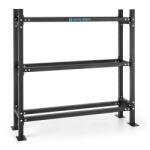 Capital Sports TRAYTOR B STORAGE RACK, raft pentru greutăți, 3 etaje, oțel, neagră (CSP7-Traytor B) (CSP7-Traytor B)