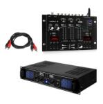 Skytec SPL1000EQ PA, set de amplificator cu mixerul Resident DJ 22 BT 2CH (PL-1183-32304) (PL-1183-32304) Set DJ