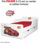 Oli's Pat Baieti 2-12 ani Start Fulger McQueen, include sertar si saltea cu lana 160x80- PC-P-MK- SRT-FLG-80 (PC-P-MK- SRT-FLG-80)