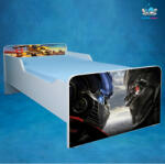  Pat personalizat Transformers cu Saltea Inclusa 140x70 cm cu sertar PTV2014 (PTV2014)