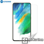 SUNSHINE Hydrogel TPU képernyővédő fólia - Ultra Clear, ÖNREGENERÁLÓ! - 1db, a teljes képernyőt védi - SAMSUNG Galaxy S22 Plus 5G (SM-S906)