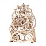 Rokr Puzzle 3D Pendulum Clock, ROKR, Lemn, 170 Piese, LK501
