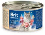  Brit Premium by Nature Cat - Chicken with Beef 24 x 200 g