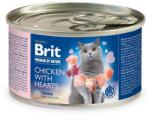  Brit Premium by Nature Cat - Chicken with Hearts 24 x 200 g