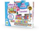 The Learning Journey Set 2 puzzle-uri, model Trenul urias cu forme si culori, The Learning Journey ATLJ109564 Puzzle