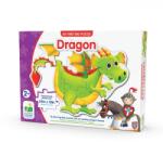 The Learning Journey Primul meu puzzle de podea, model Dragon, The Learning Journey ATLJ104750 Puzzle