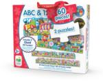 The Learning Journey Set 2 puzzle-uri, model Trenul urias cu litere si cifre, The Learning Journey ATLJ854631 Puzzle