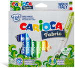 CARIOCA Textilfilc 12 db-os készlet - Carioca textil filctoll (CAR-40957)