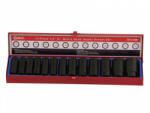 Genius Tools seturi de chei pneumatice, metrice, lungi, 1/2", 13 bucăți (TD-413M) (MK-TD-413M) Set capete bit, chei tubulare