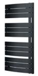 Lazzarini PIEVE decorative törölközőszárító radiátor íves, antracit (VOV12), 780x550 mm, 365 W (386299)
