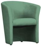Mobikon Fotoliu tapiterie textil verde Cuba 65x60x77 cm (07012679)