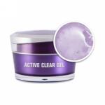 Perfect Nails Active Clear Gel - lilás árnyalatú, extra sűrű, krémes állagú építő zselé 15 g