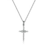 GALAS Colier cu lantisor din argint 925 Luxury Infinite Cross of Love (BSN184)