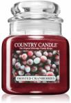 The Country Candle Company Frosted Cranberries lumânare parfumată 453 g