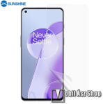 SUNSHINE Hydrogel TPU képernyővédő fólia - Ultra Clear, ÖNREGENERÁLÓ! - 1db, a teljes képernyőt védi - OnePlus 9RT 5G