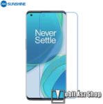 SUNSHINE Hydrogel TPU képernyővédő fólia - Ultra Clear, ÖNREGENERÁLÓ! - 1db, a teljes képernyőt védi - Oneplus 9 / Oneplus 9R