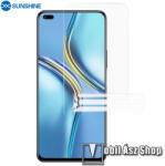 SUNSHINE Hydrogel TPU képernyővédő fólia - Ultra Clear, ÖNREGENERÁLÓ! - 1db, a teljes képernyőt védi - HUAWEI nova 8i / Honor 50 Lite / Honor X20