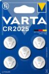 VARTA Gombelem CR2025 5db Varta (VECR20255)