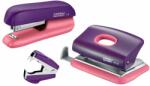 Rapid Tűzőgép lyukasztó és kapocskiszedő szett 10lap Rapid F5 Mini lila/barack (E5000372)