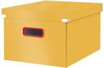 Leitz Doboz "L" méret Leitz Cosy Click&Store melegsárga (E53490019)